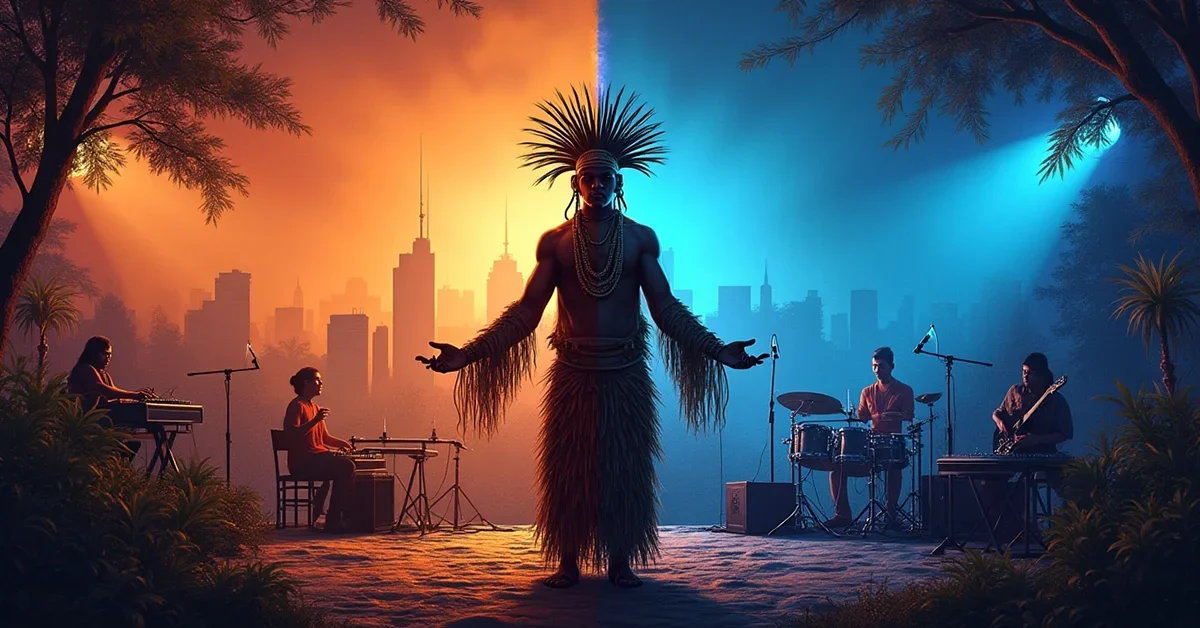 Discover contemporary Brazilian Indigenous artists blending traditional sounds with modern genres, preserving and innovating their rich musical heritage.